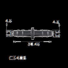З'єднувач C3408 для трубок d5.6 ( уп. 100 шт.)