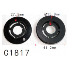Кліпси C1817 килимків/панель VW, SEAT, AUDI, SKODA (3C0-864-523-9B9, 3C08645239B9) (уп.100шт)