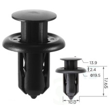 Кліпси C0283 бампера Mazda GD7A50EA1 Ford (уп.100шт)