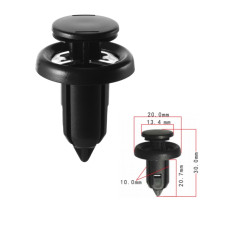 Кліпси C1119 розпірні HONDA, NISSAN (0155309241, 91506-S9A-003, 91506S9A003, 11423) (100шт)