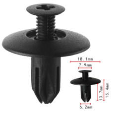 Кліпси C0556 розпірні HONDA (91524-SE0-003, 91524SE0003, 11022) (уп.100шт)