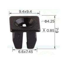Кліпси C0398 під саморіз VW, AUDI, GM (175-853-674, 175853674, 20475950, 20624923, 14608) ( уп.100шт