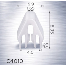 Скоби C4010 обшивки салона, багажника TESLA (1496105-00-B) ( уп. 100 шт.)
