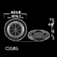 Заглушки C3595 кузова  Honda 90825-T2A-003 ( уп. 100 шт.)