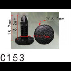 Кліпси C0153 обшивки (ОЕМ 90666SA00030, 90666SA0003, MR221721, 90666-SA0-003)  (уп.100шт)