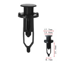 Кліпси C1178 розпірні TOYOTA, LEXUS (52161-20010, 5216120010, 11436) (100шт)